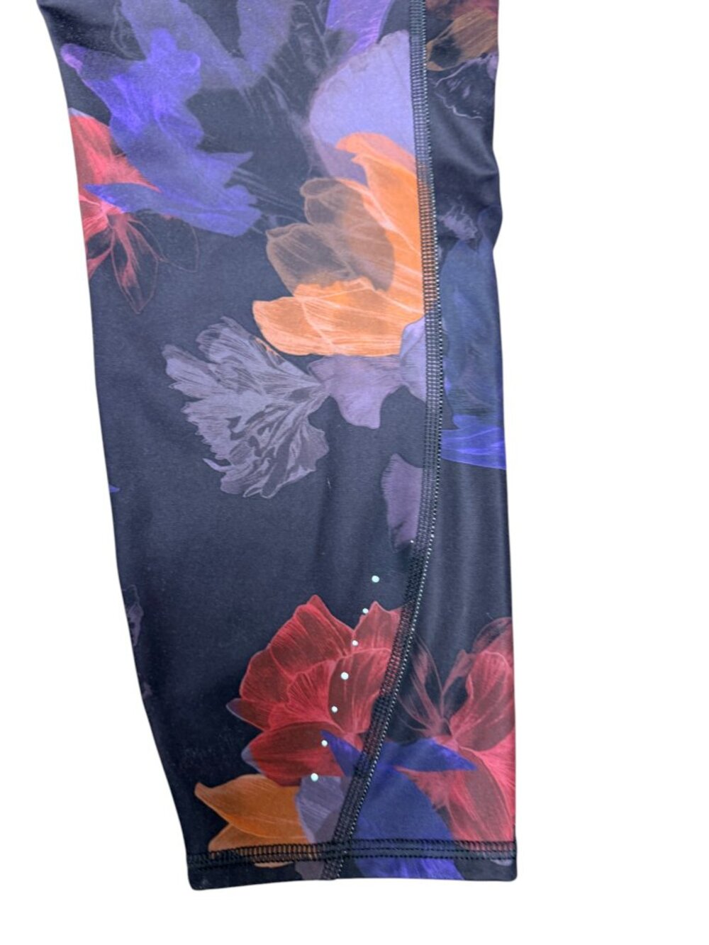 ATHLETA Women's EUC Rainier Printed Tight‎ "Night Bloom Black" | Size 2X - Picture 8 of 13